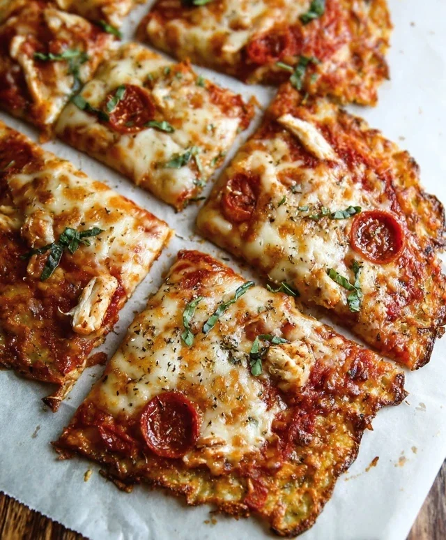 Chicken Crust Pizza (Easy Low Carb Recipe)