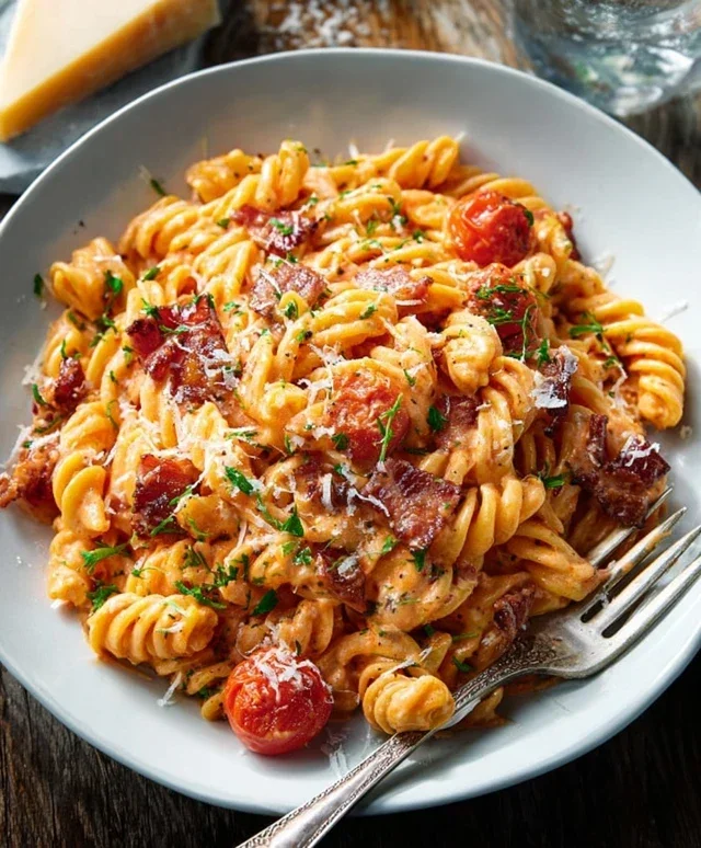 Beef Beef Bacon Pasta