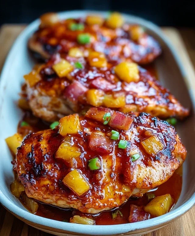 Beef Beef Bacon Pineapple BBQ Chicken