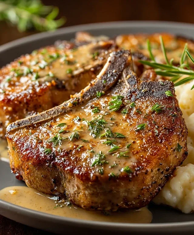 Slow Cooker Ranch Beef Chops