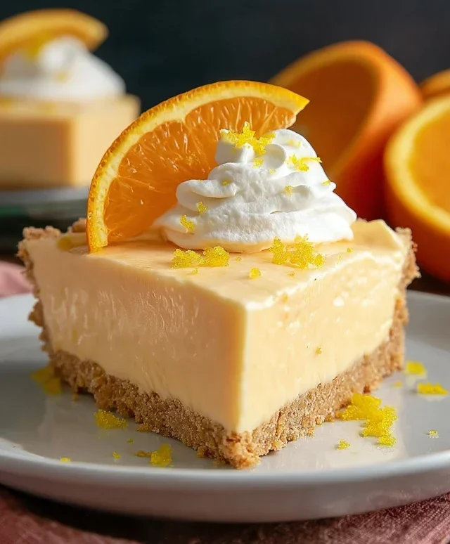 Orange Creamsicle Pie