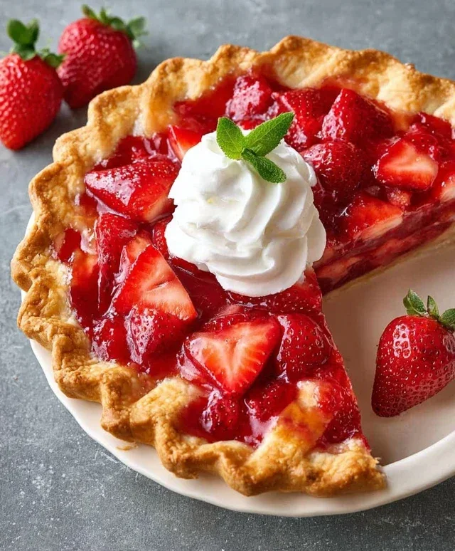 Strawberry Cream Cheese Pie