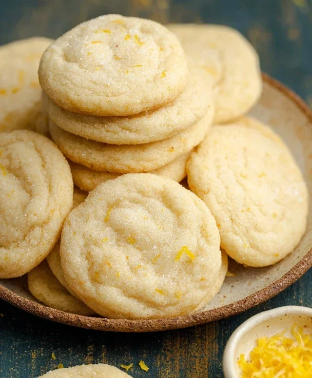 Soft & Chewy Lemon Cookies
