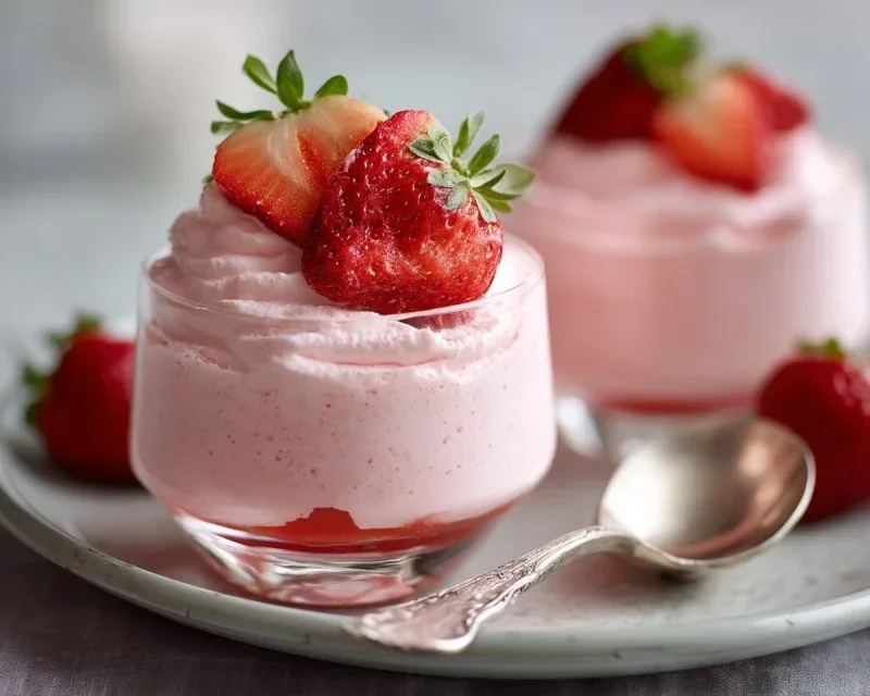 Strawberry Mousse