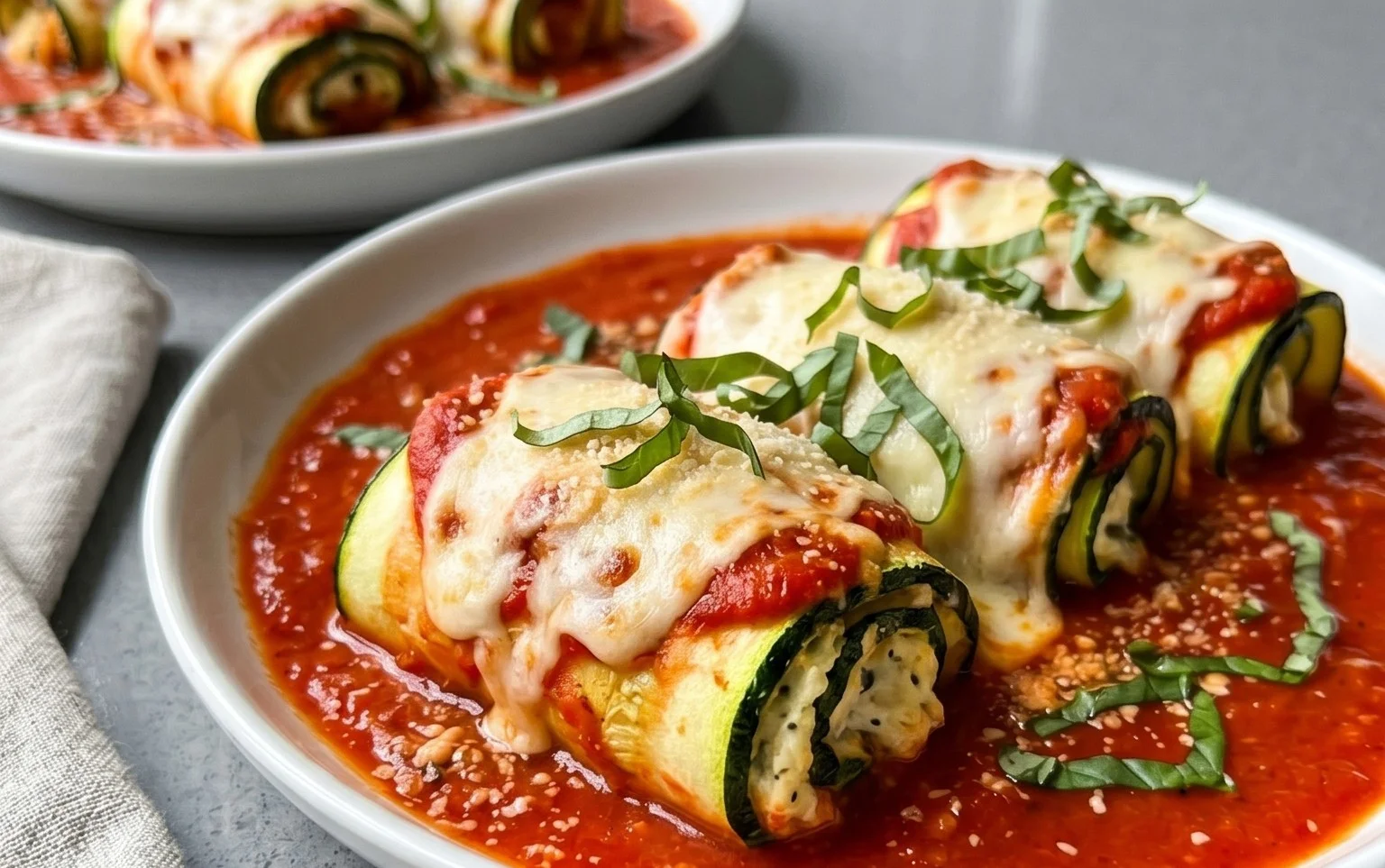 Vegan Zucchini Rollatini
