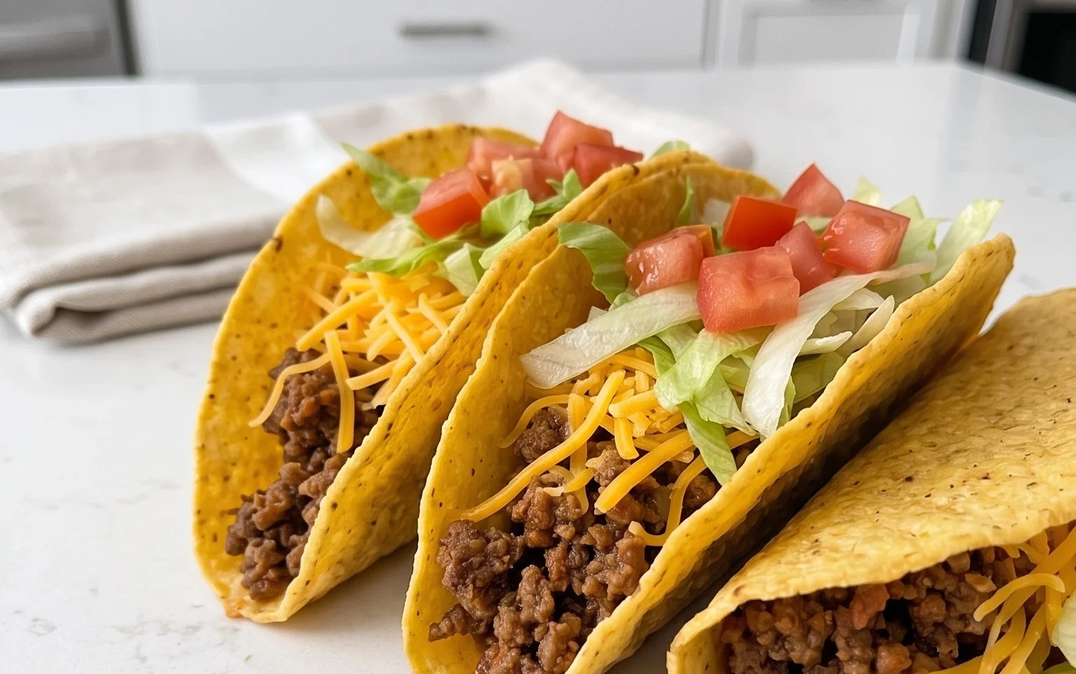 Crispy Ground Beef Tacos