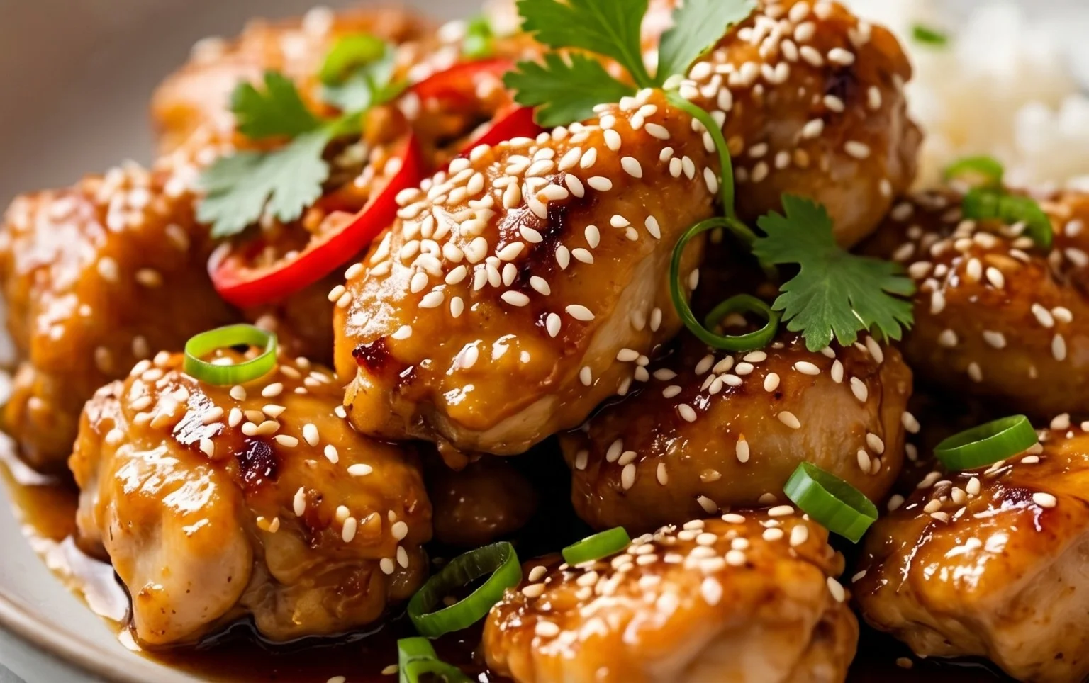 Healthy Sesame Chicken