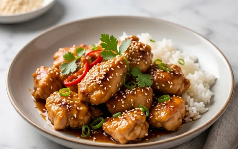 Healthy Sesame Chicken