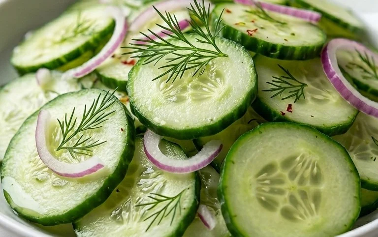 Polish Cucumber Salad