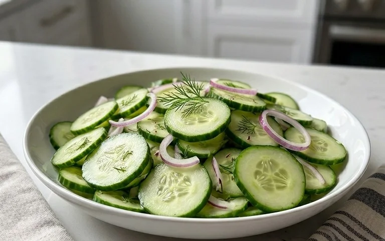 Polish Cucumber Salad
