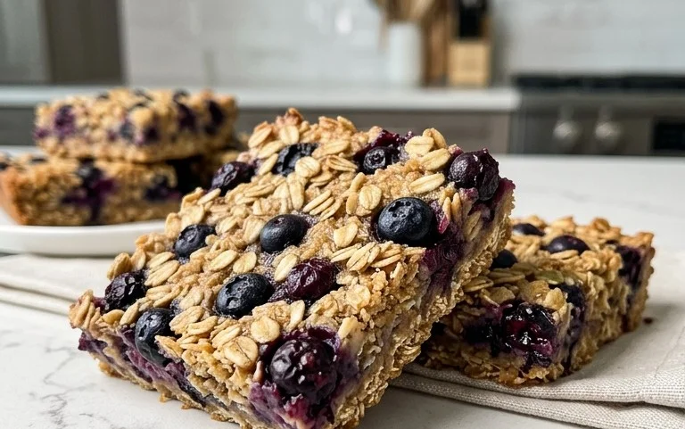 Blueberry Oatmeal Bars