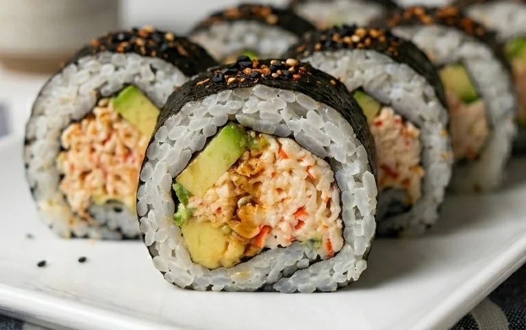 Kani Sushi (Spicy Crab Roll)