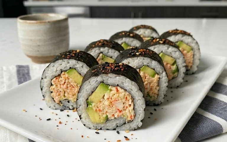 Kani Sushi (Spicy Crab Roll)