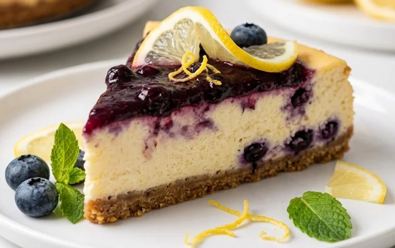 Lemon Blueberry Cheesecake