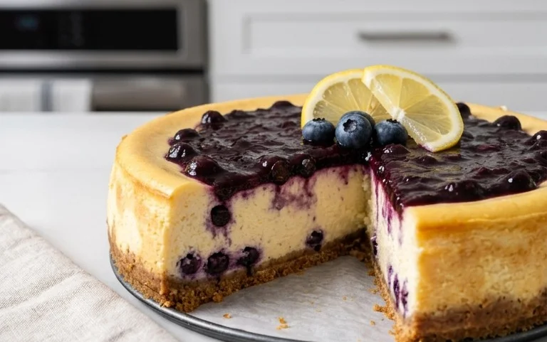 Lemon Blueberry Cheesecake