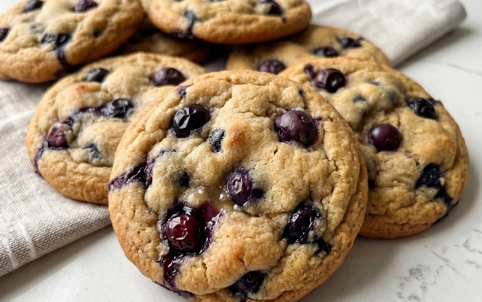 Best Ever Blueberry Cookies