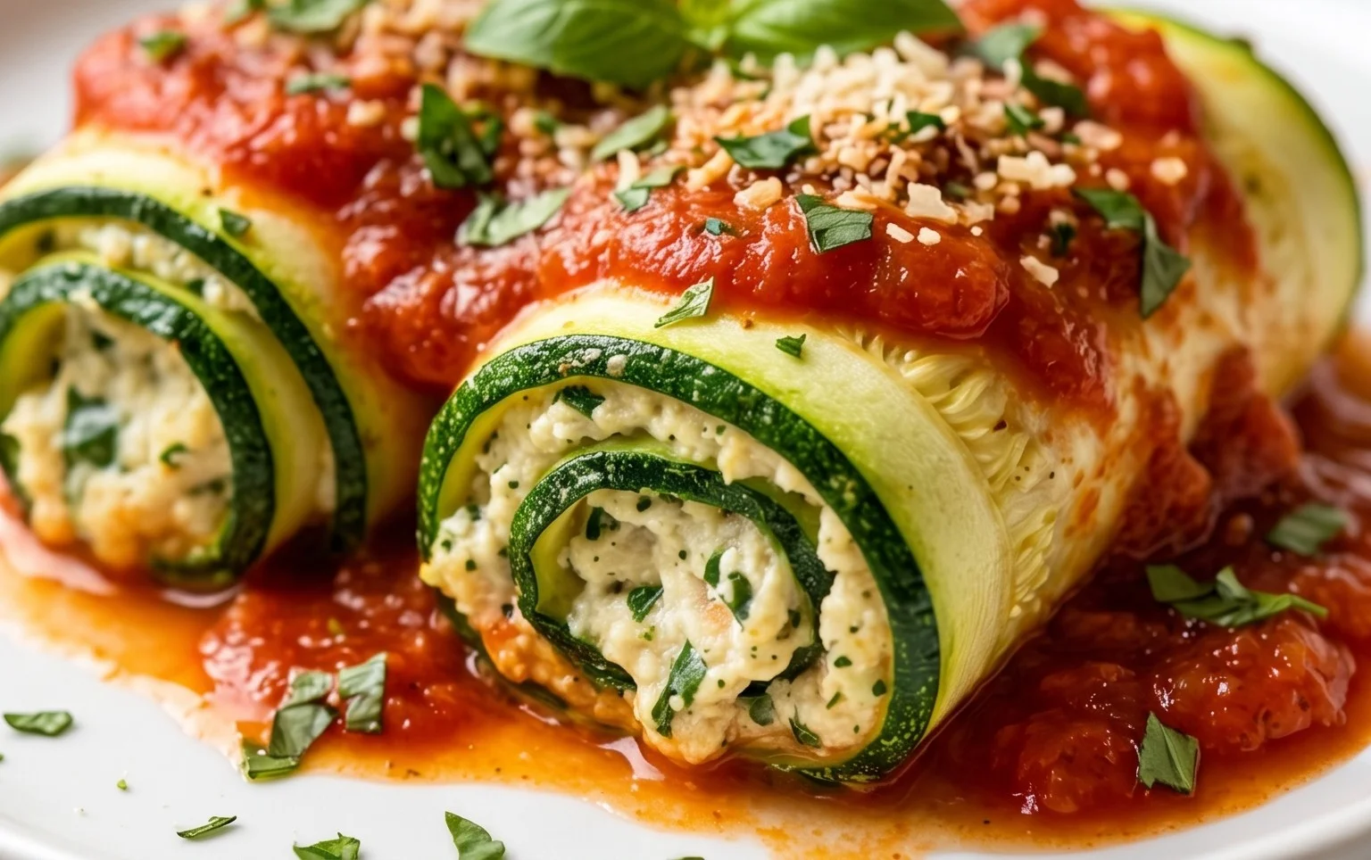 Vegan Zucchini Rollatini