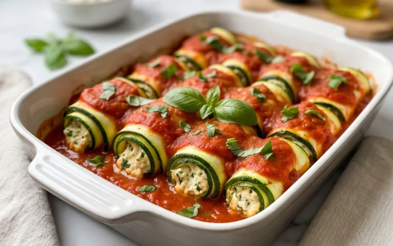 Vegan Zucchini Rollatini