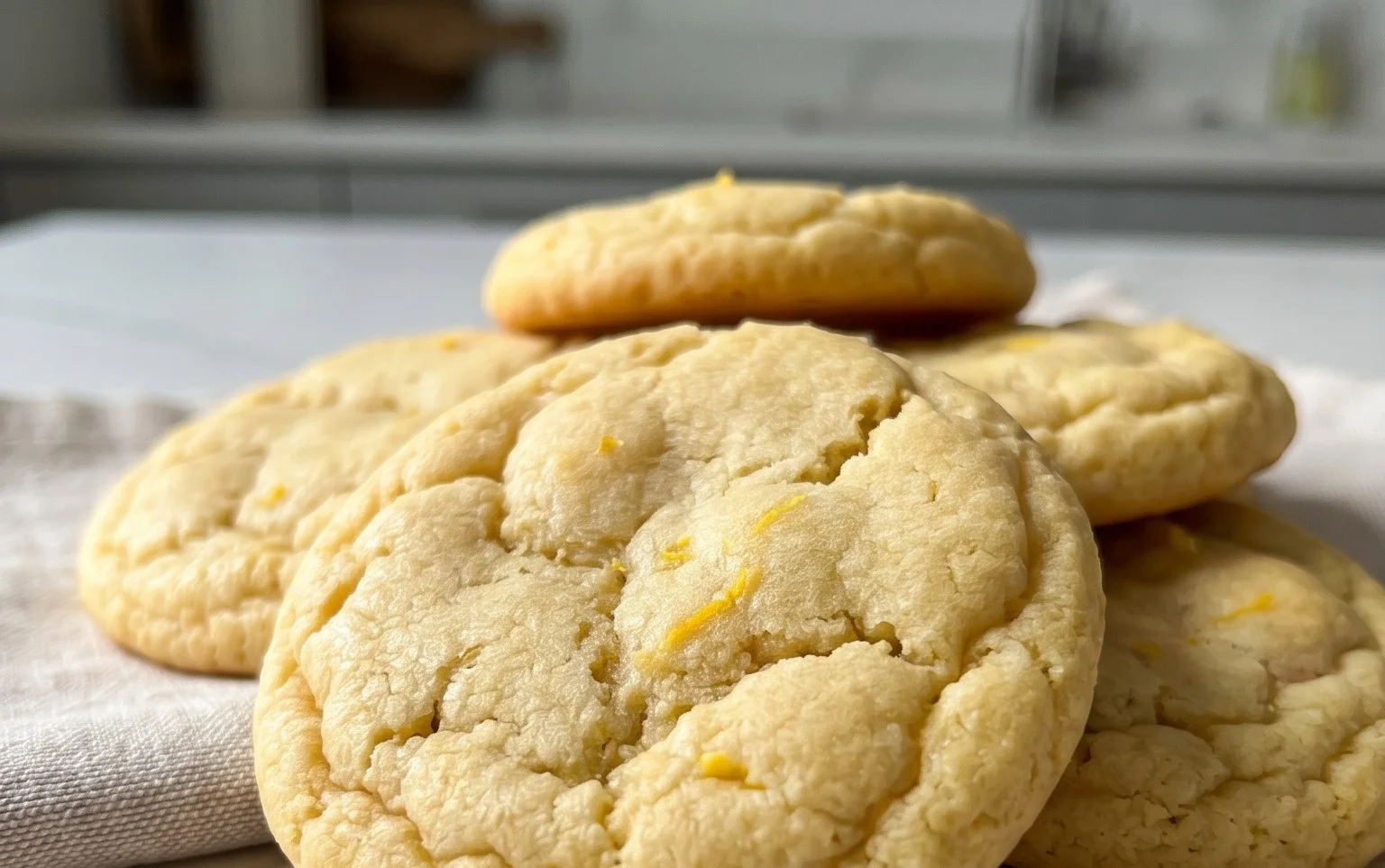 Soft & Chewy Lemon Cookies