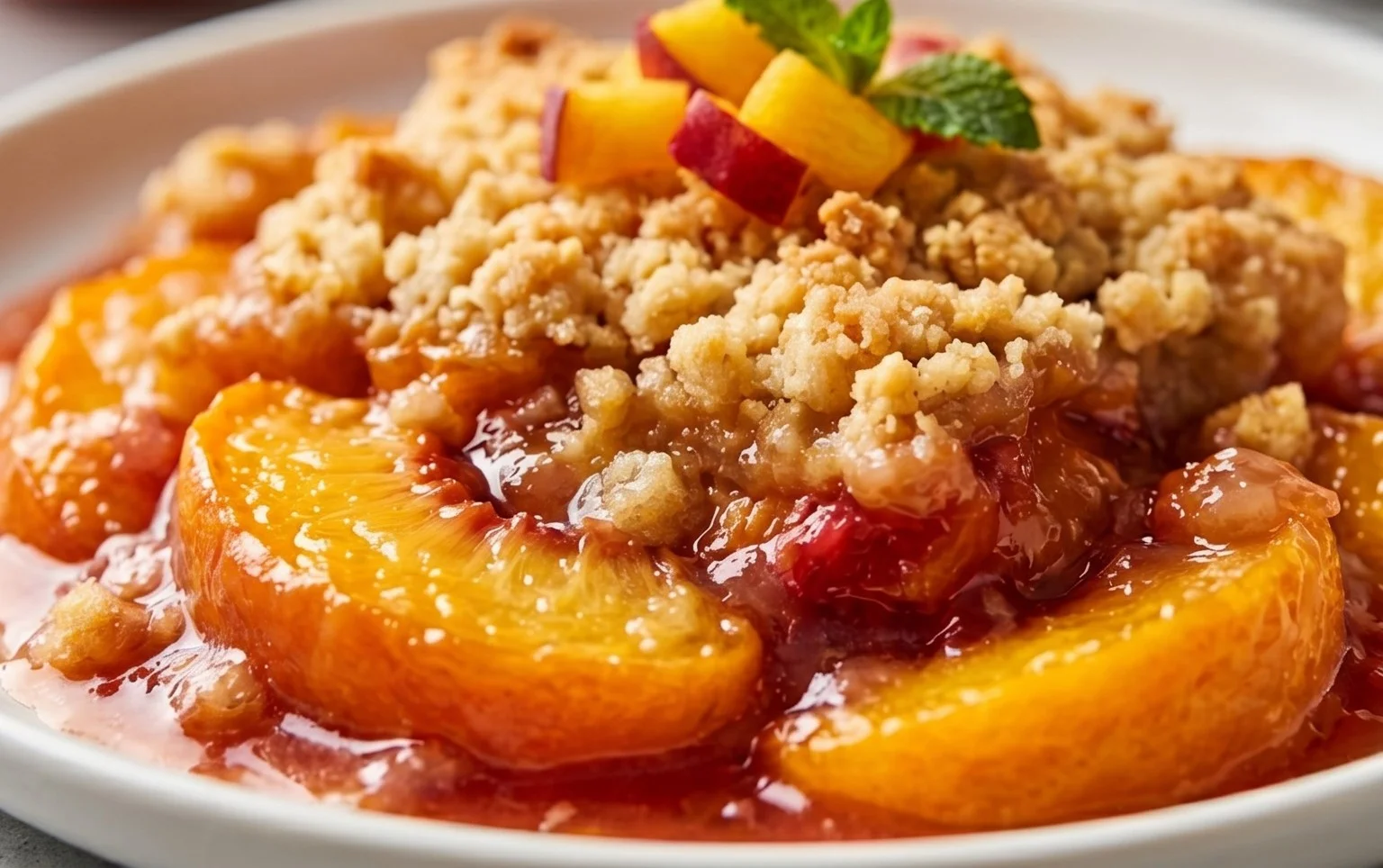 Fresh Peach Cobbler