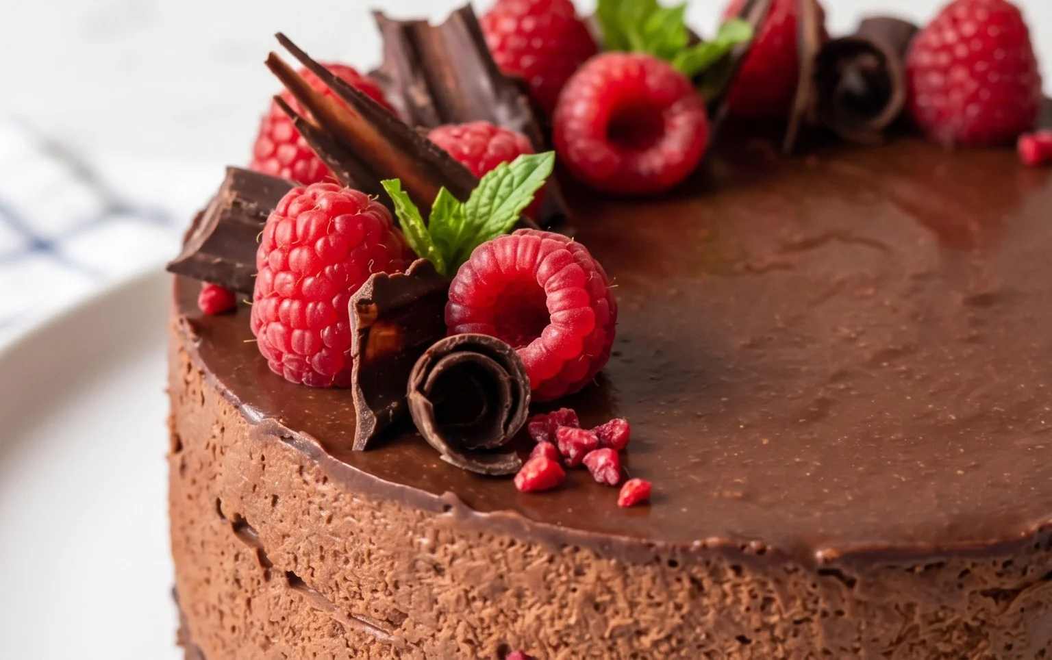 Chocolate Raspberry Cake