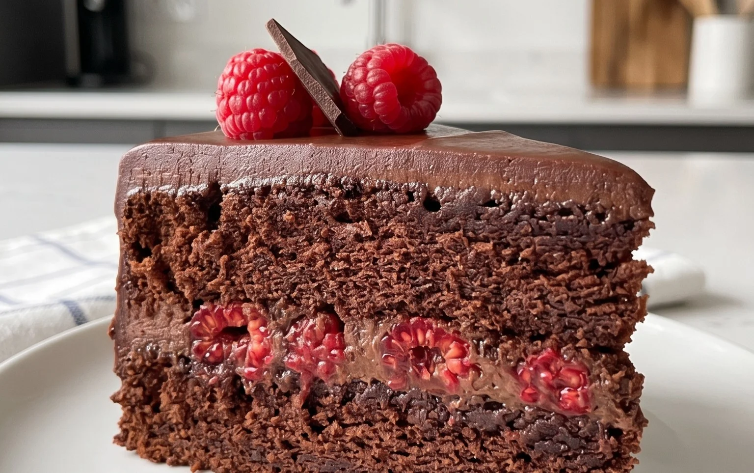Chocolate Raspberry Cake