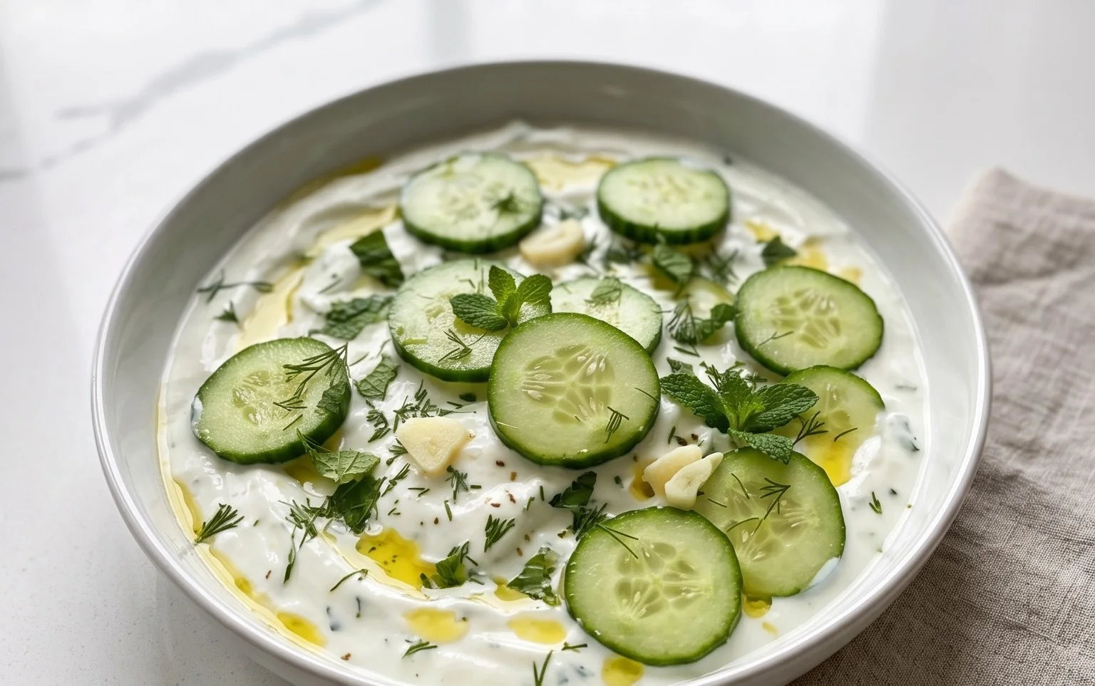 Cucumber Yogurt Salad