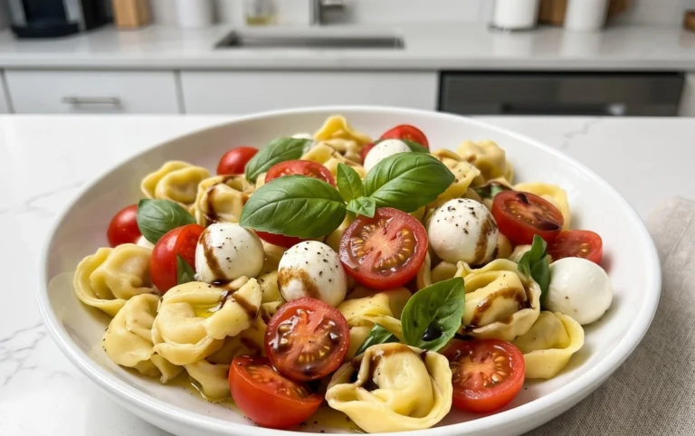 Tortellini Caprese Salad