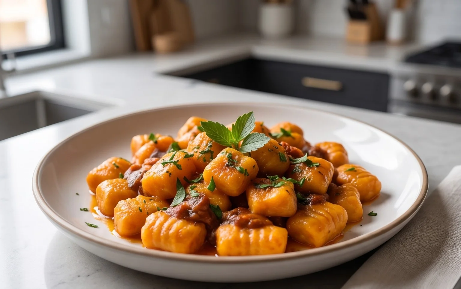 Sweet Potato Gnocchi