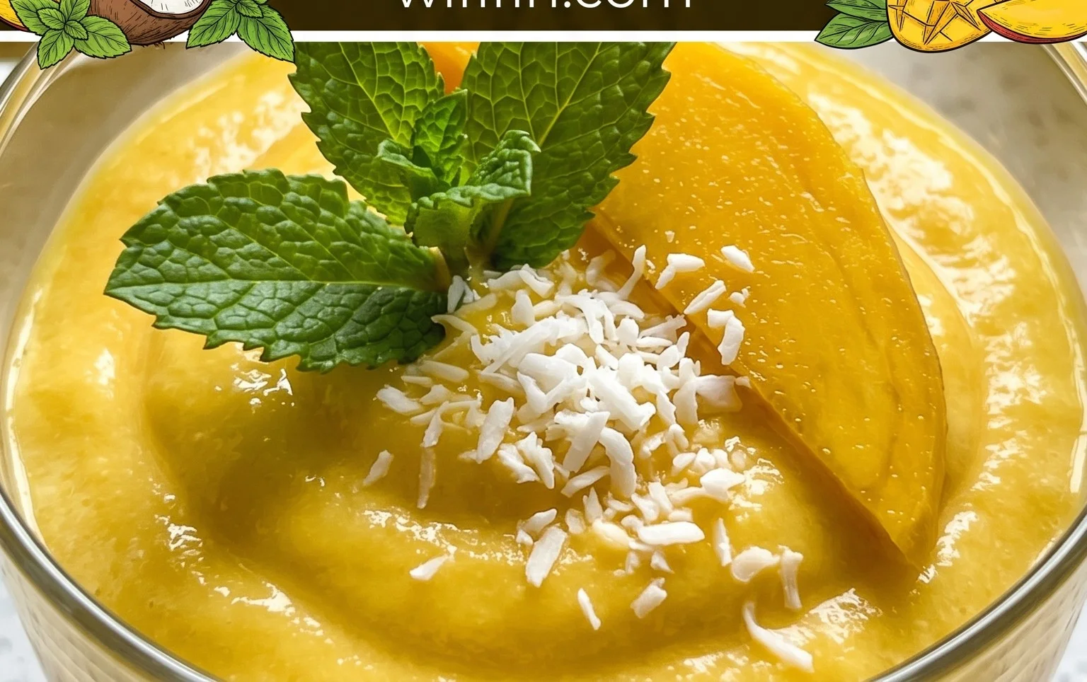 Vegan Mango Mousse