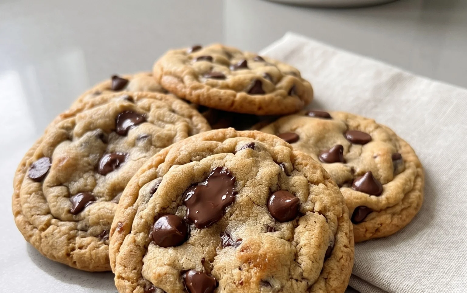 The Best Soft Chocolate Chip Cookies