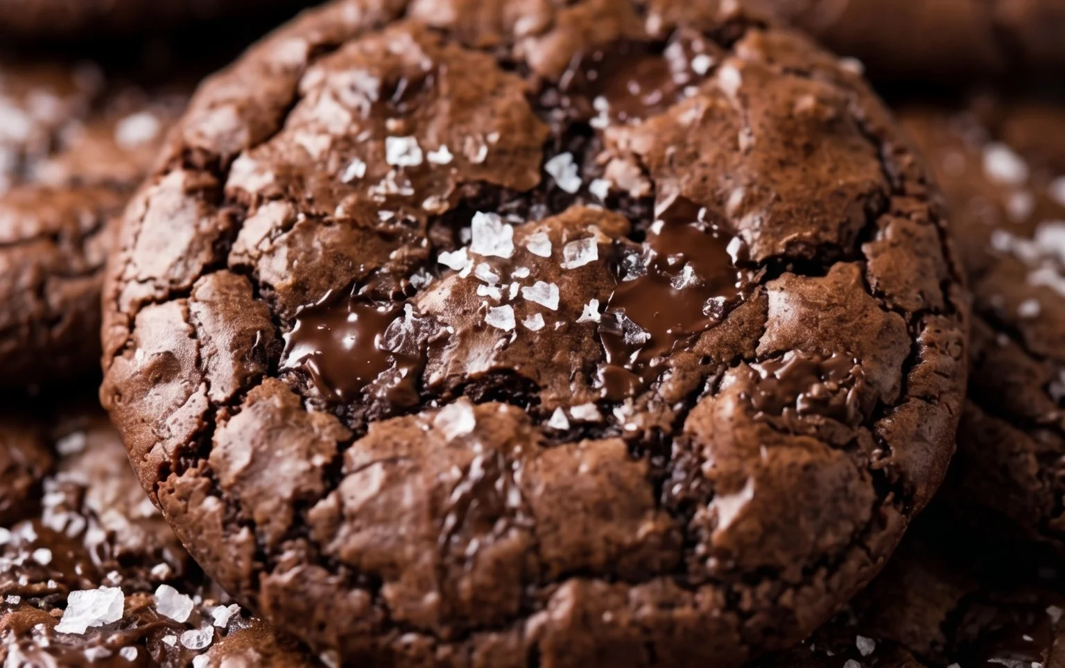Salted Brownie Cookies