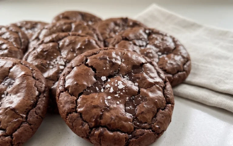 Salted Brownie Cookies