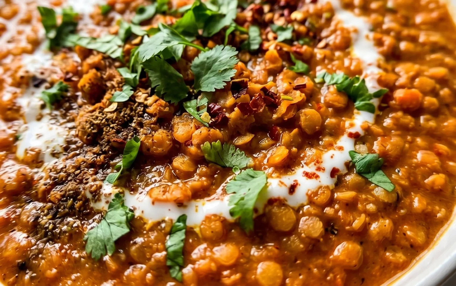 Spicy Red Lentil Curry
