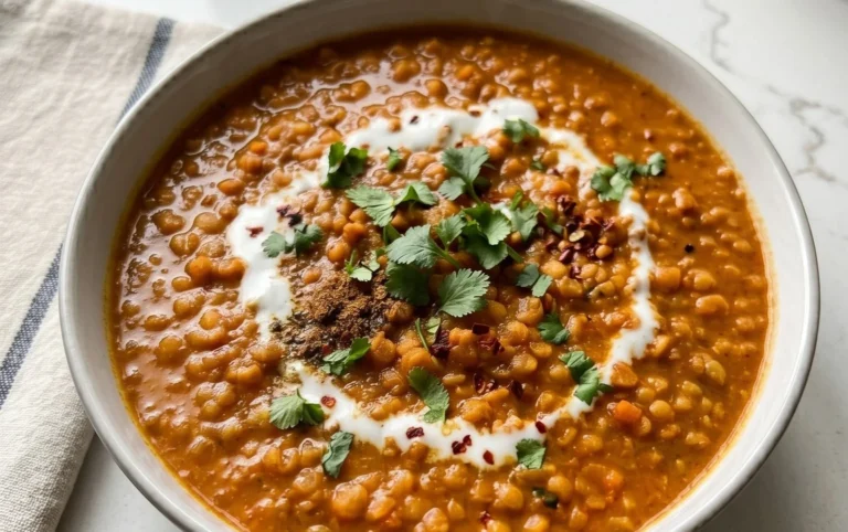 Spicy Red Lentil Curry