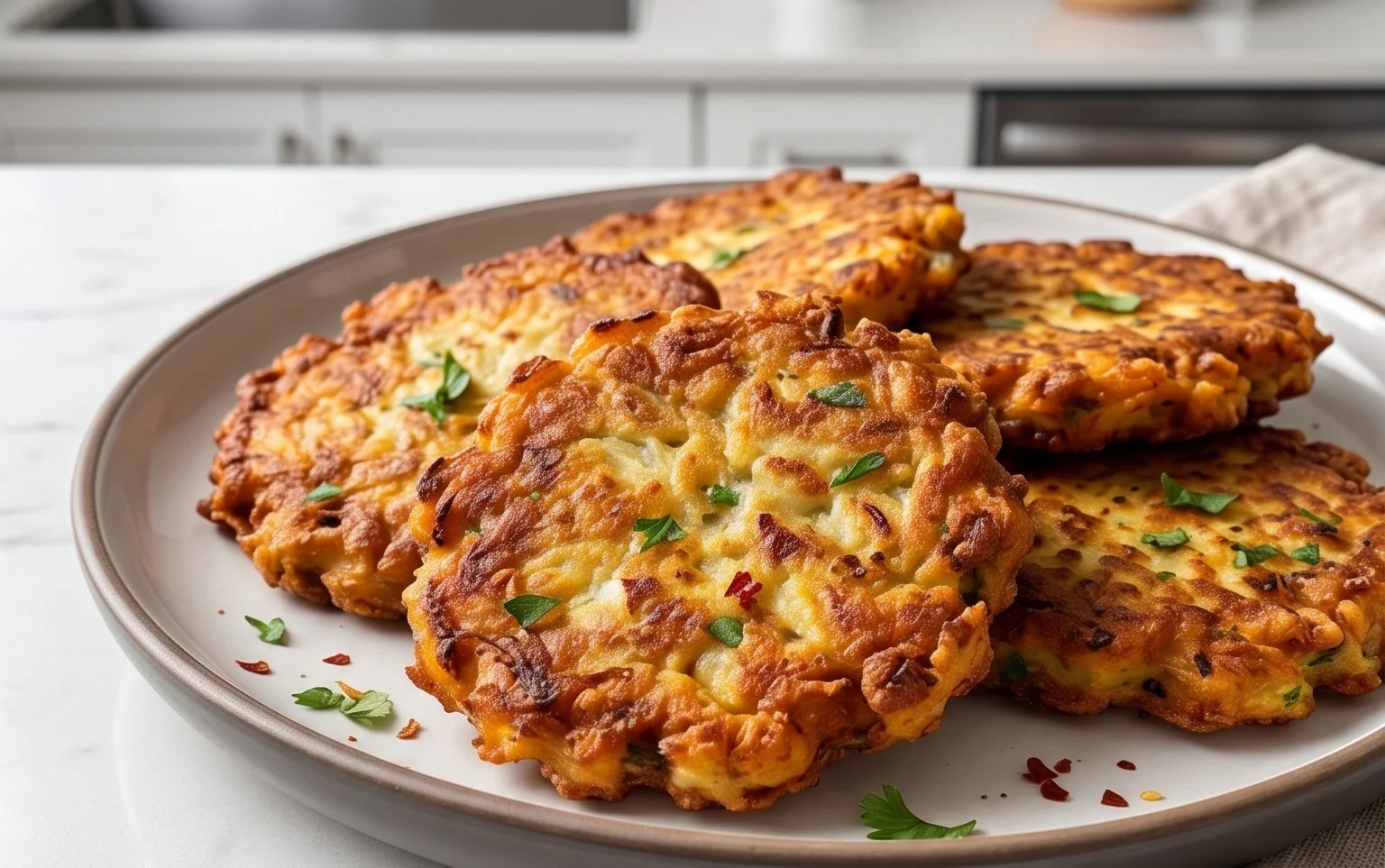 Vegetable Potato Fritters