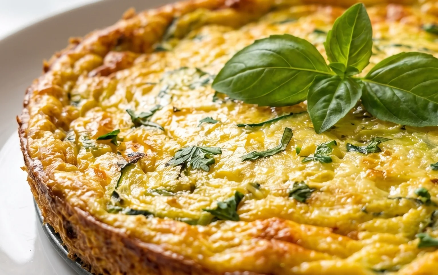 Crustless Zucchini Quiche Recipe