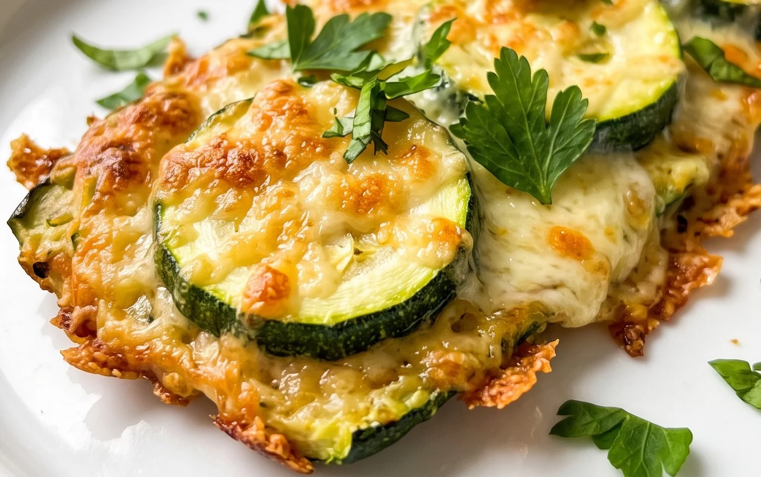 Baked Parmesan Zucchini
