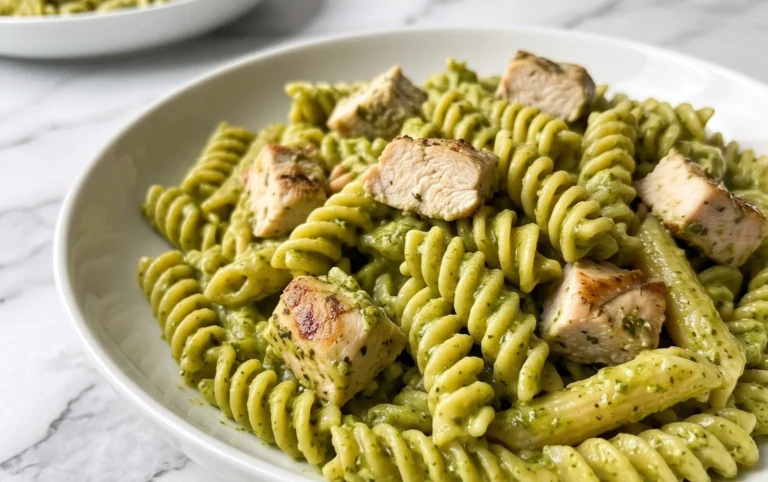 Creamy Chicken Pesto Pasta