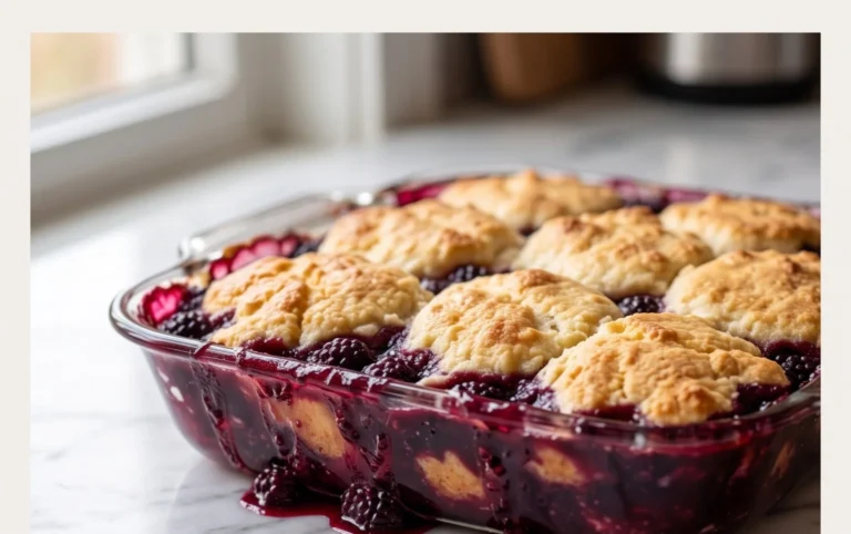 The Pioneer Women's Blackberry Cobbler