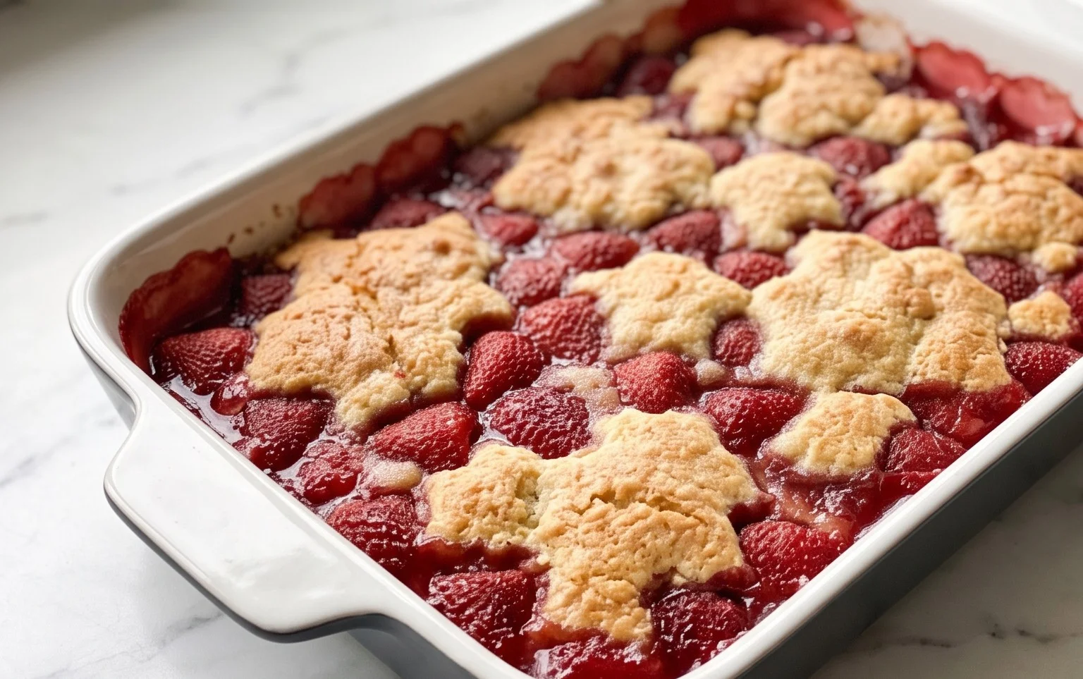 Strawberry Cobbler