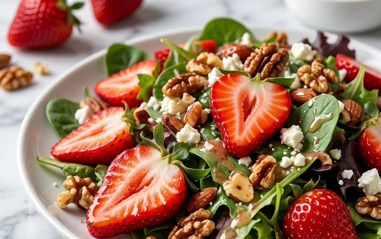Strawberry Crunch Salad