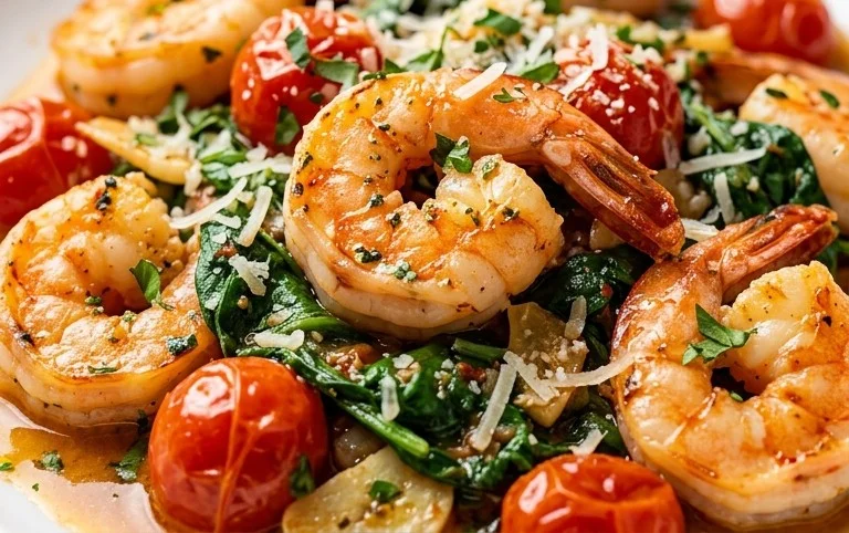 Tuscan Shrimp (One-Pan, 30-Minute Dinner)