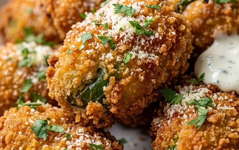 Fried Jalapeno Popper Bites