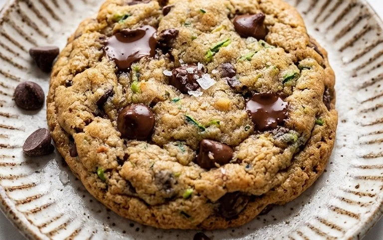 Zucchini Chocolate Chip Cookies