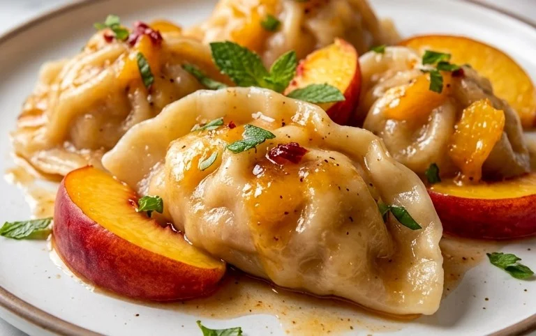 Peach Dumplings