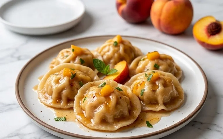 Peach Dumplings