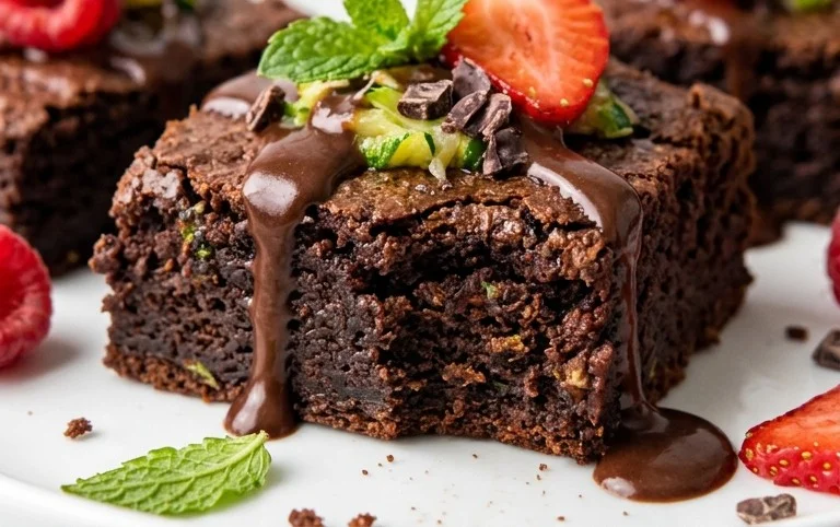 Zucchini Brownies (gluten-free, dairy-free options)