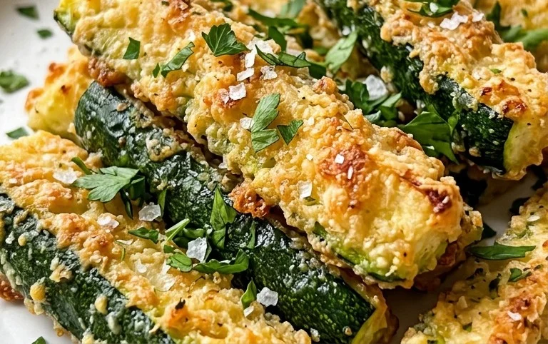 Baked Parmesan Zucchini Fries