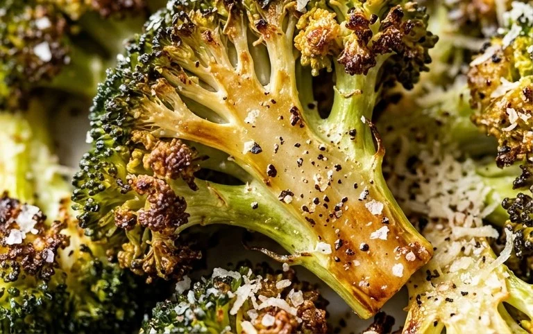 Oven Roasted Broccoli (Baked Broccoli)